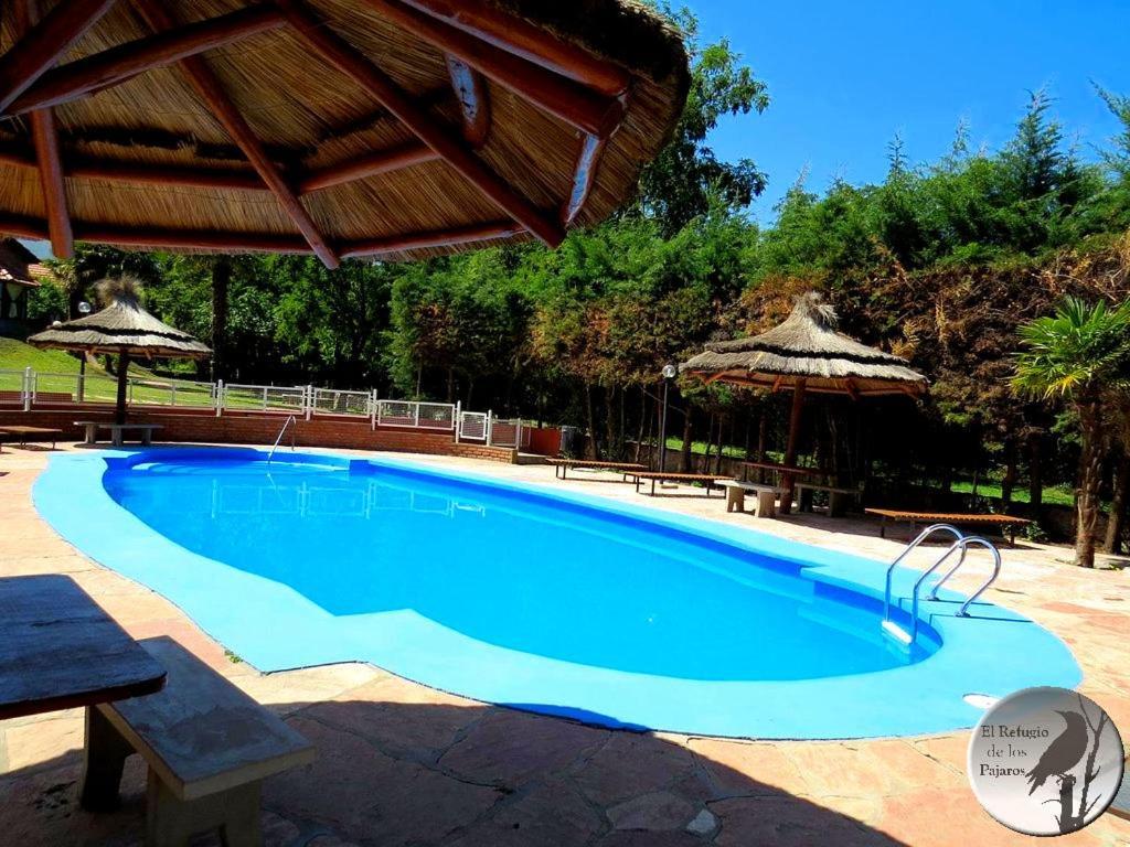 Cabanas El Refugio De Los Pajaros Merlo Exterior foto