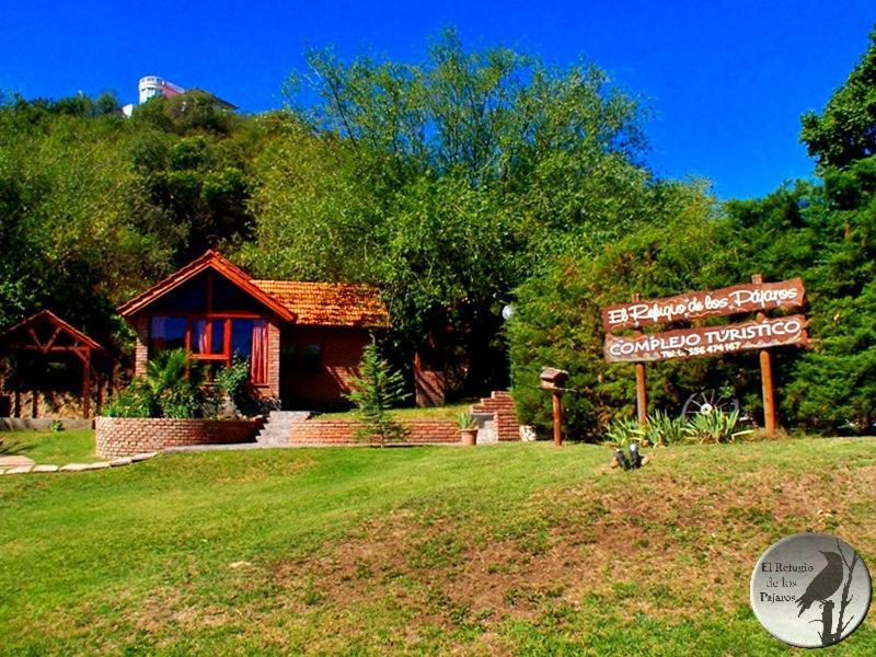 Cabanas El Refugio De Los Pajaros Merlo Exterior foto
