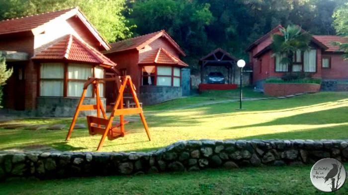 Cabanas El Refugio De Los Pajaros Merlo Exterior foto