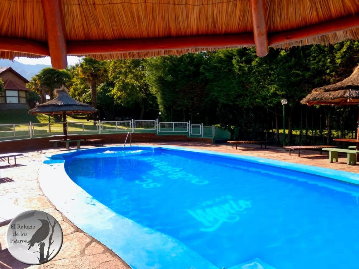 Cabanas El Refugio De Los Pajaros Merlo Exterior foto