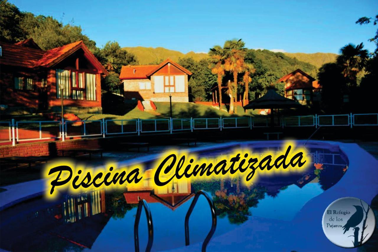 Cabanas El Refugio De Los Pajaros Merlo Exterior foto